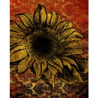 Sunflower III Giclee 14" High Canvas Wall Art   #N1802