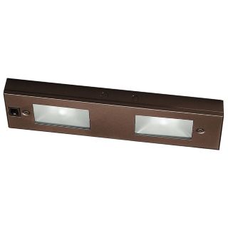 WAC Bronze Xenon 12" Wide Under Cabinet Light Bar   #M6793