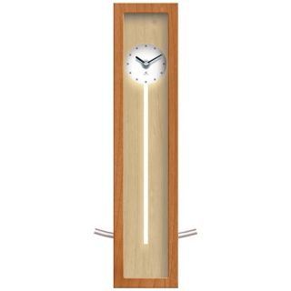 High Rise Natural 16 1/2" High Wall or Table Clock   #R6893