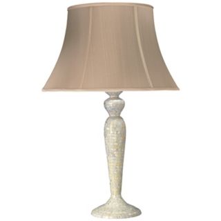 Jamie Young Harlow Mother of Pearl Table Lamp   #P2483