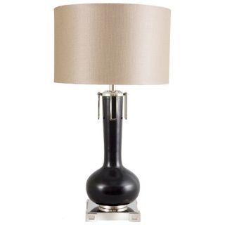 Frederick Cooper Black Eden Table Lamp   #N9853