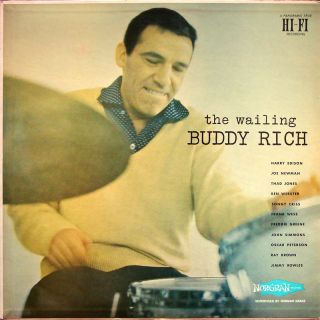 Buddy Rich The Wailing LP Norgran Records MG N 1078 Orig US 1956 Jazz