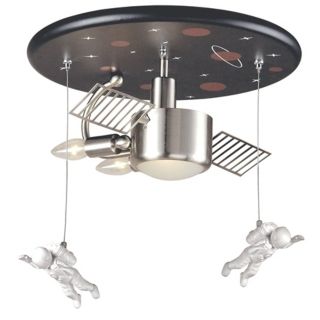 Space Station 16" Wide Ceiling Light Fixture   #44355