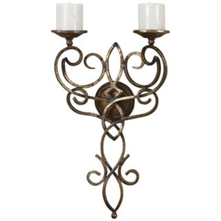 Uttermost Zemel Wall Mount Candle Holder Sconce   #X1716
