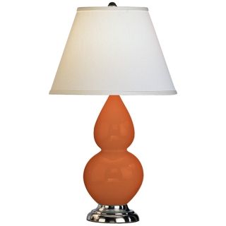 Orange, Ceramic   Porcelain Table Lamps