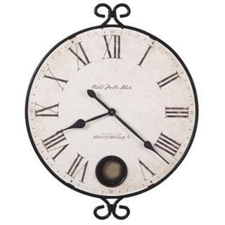 Howard Miller Magdalen 26 1/4" Wide Wall Clock   #M8682