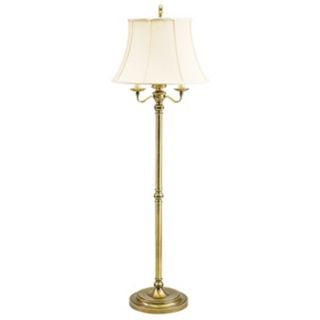 House of Troy Newport Antique Brass Six Way Floor Lamp   #62034