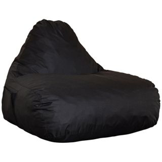 Juggle Black Memory Foam Lounge Chair   #X7460