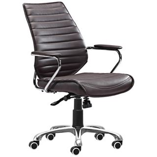 Zuo Enterprise Collection Espresso Office Chair   #V7459