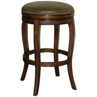 American Heritage Wilmington 34" Coco Leather Tall Bar Stool   #X1277