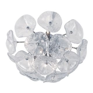 Cassini Collection Clear Glass Flushmount Ceiling Fixture   #55805
