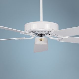 52" Concord California Home White Ceiling Fan   #Y3818