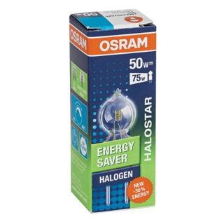 Osram HALOSTAR ECO 50 Watt Energy Saving Light Bulb   #34330