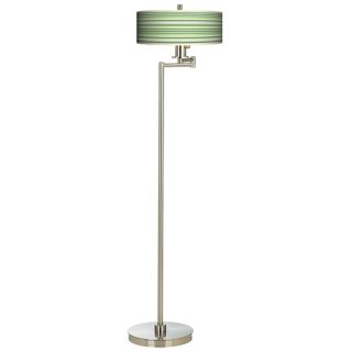 Lexington Stripe Energy Efficient Swing Arm Floor Lamp   #13024 K3550