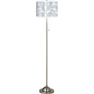 Silver Baroque Giclee Floor Lamp   #99185 84459