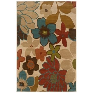 Oriental Weavers Emerson 2040A Floral Area Rug   #X4952