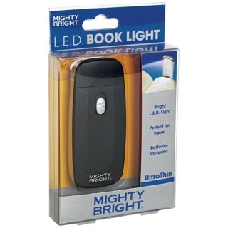 Mighty Bright Ultrathin LED Black Book Light   #64769