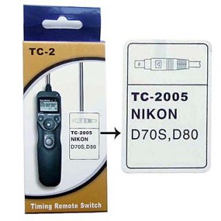 EUR € 29.89   obturador temporizador remoto para Nikon D70s D80