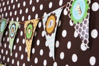 Jungle Safari Theme Baby Shower Birthday Mod Party Kit Decorations