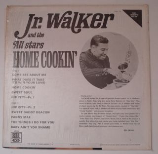 Jr Walker and The All Stars Home Cookin Soul Motown LP in Shrink