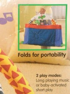 Fisher Price Learning Patterns Motion Music Jungle Gym