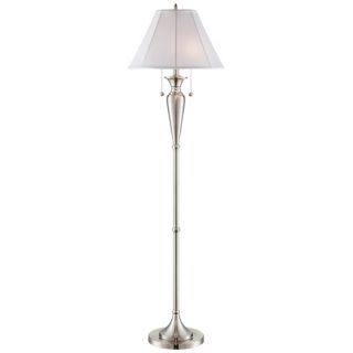 Lucent Brushed Steel Floor Lamp   #T7092