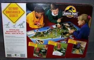 Jurassic Park   Das Spiel zum Film von Parker Brettspiel Dinosaurier