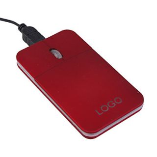 EUR € 8.82   ultra slim usb mini ottico con cavo mouse (rosso