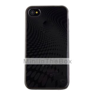 USD $ 1.89   Raindrop Pattern Protective TPU Case for iPhone 4