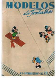 1947 Very Scarce and Unusual Mickey Mouse Item
