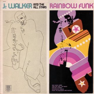 LP Jr Walker and The All Stars Rainbow Funk NM Soul