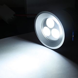 weiß 3 LED Deckenleuchte Downlight mit LED Treiber (86 ~ 265V AC