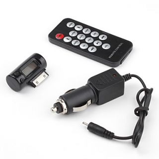 USD $ 8.89   Cylinder Style FM Transmitter, Car Charger and Remote