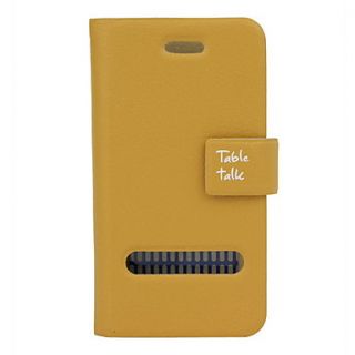 EUR € 5.97   PU Ledertasche für das iPhone 4 mit Schutzfolie (Gelb