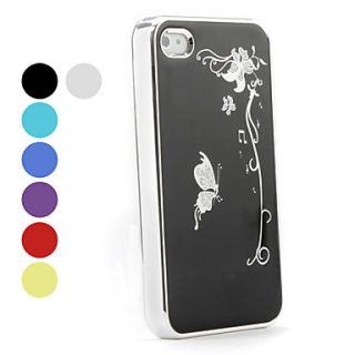 EUR € 6.98   elegante stijl vlinder patroon harde case voor iPhone 4