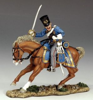 King Country CRW019 Crimean Russian Hussar Charging