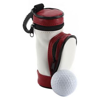 pallina da golf set con custodia (confezione da 3, golf tees inclusa