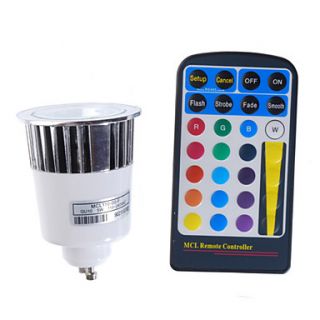 USD $ 49.99   16 Color Remote Controlled LED Light Bulb with Multiple