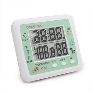 Clock and Week Hygro Thermometer KT 202, Gadgets