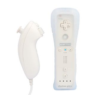EUR € 24.21   2 in 1 MotionPlus telecomando e nunchuk + custodia Wii