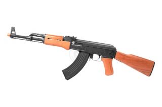 Kalashnikov AKM AK47 AEG Full Metal Real Wood Blowback Ebb Electric
