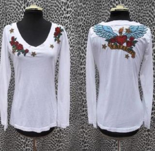 JWLA Johnny Was Embroidered Top Shirt Freedom M s Neiman Marcus