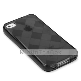 USD $ 2.39   Protective Check TPU Case for iPhone 4 and 4S,