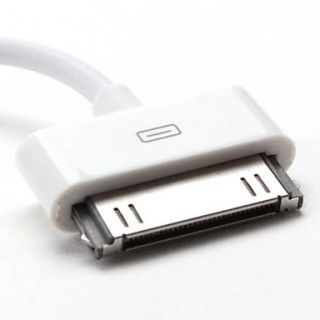 USB Sync und Ladekabel mit Kabelbinder für iPhone, iPad und iPod