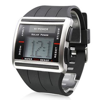 USD $ 9.99   Mens Scrollable Rubber Digital Automatic Wrist Watch