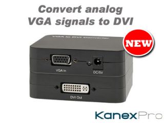 Kanex Vgadvic VGA to DVI Video Active Converter Analog to Digital PC