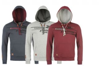KANGOL Original Mens Sweatshirt Hoody 2 Style 6 Colours