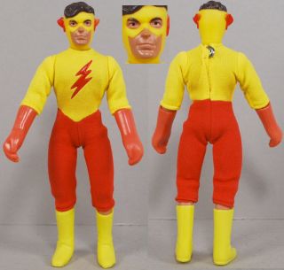 Mego 8 1970s WGSH Teen Titans Kid Flash Compl All Original High Grade