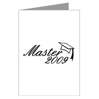master 2009 greeting card