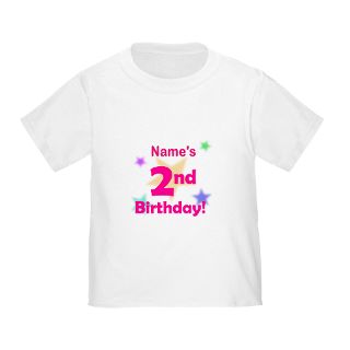 2Nd Gifts  2Nd T shirts  Custom 2nd Happy Birthday T